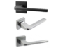Maniglia Boston Rosetta Quadra D.45x45x10h Bocchetta Foro Chiave varie finiture  Comit
