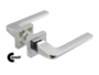 Maniglia Boston Rosetta Quadra D.45x45x10h Bocchetta Foro Chiave varie finiture  Comit - immagine 4