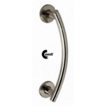 Maniglione Sabbia Interasse 225 mm.275x65h 3D - Nickel Satinato  Comit