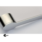 Maniglia Quattordici Rosetta Ovale 37x50x44h Bocchetta Foro Chiave 3D - Nichel Satinato  Comit