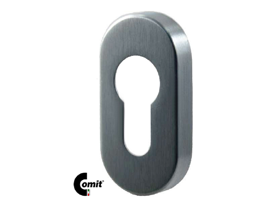 citro30y2bc.png Bocchetta Ovale Foro Yale per Cilindro Europeo d.60x30x10h varie finiture Comit - immagine 1