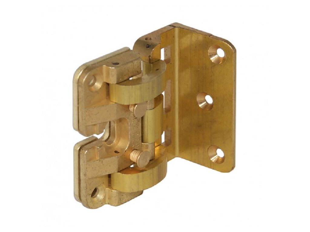 colciago_cerniera_invisibile_mm30_ottone_lucido.jpg Cerniera Invisibile mm.50x50+Spessore Spalla mm.30 Ottone Lucido Colciago - immagine 1