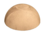 SEMISFERA LEGNO FAGGIO GREZZO mm.42x21h-mm.52x26h-mm.72x36h-mm.92x46h   DECORLEGNO - immagine 5