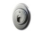 Defender MAC 3G Monolito+Mostrina Ovale Top Acciaio Interasse mm.38 d.50 h25 varie finiture    Disec - immagine 3