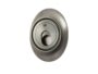 Defender MAC 3G Monolito+Mostrina Ovale Top Acciaio Interasse mm.38 d.50 h25 varie finiture    Disec - immagine 2