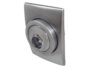Defender MAC3G Monolito+Mostrina Rettangolare Top Acciaio Int.38 d.50 h25 varie finiture  Disec - immagine 2