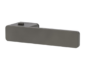 Maniglia R8ONE Rosetta Rettangolare mm.48x30 Sistema Smart2Lock Grigio Cachemire mano DX-SX | Fimet Maniglie - immagine 3