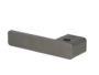 Maniglia R8ONE Rosetta Rettangolare mm.48x30 Sistema Smart2Lock Grigio Cachemire mano DX-SX | Fimet Maniglie - immagine 2