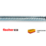 FFS 7,5x72-152mm. Vite per Serramenti Testa Piana Tx30 Zincato pz.100 | Fischer