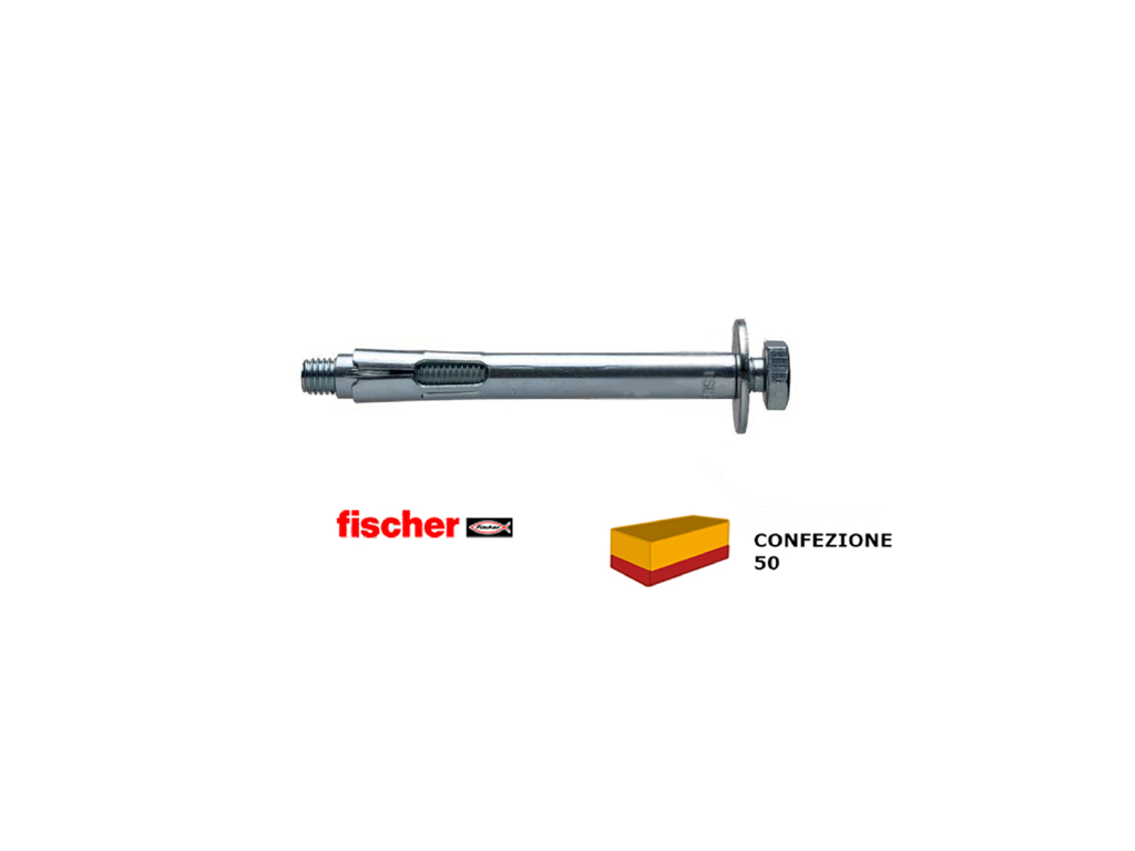 fis-fsl50-3.png FSL 8x60/15-8x80/35 Tassello Metallo Prolungato Espandente TE pz.50 | Fischer - immagine 1