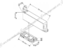 Cerniera Chiudiporta a Pavimento per Legno-Ferro FS980 EN3/FS990 EN5 mm.184x40x64h Inox | Meroni - immagine 2