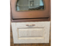 Maniglietta Multi Interasse 96-128 mm.142x18x28h Porcellana Avorio Rame Antico Dec.C1g  Giusti - immagine 5