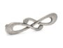 Maniglietta Mobile Interasse 96 mm.116x21h Argento Vecchio Graffiato   Giusti