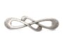 Maniglietta Mobile Interasse 96 mm.116x21h Argento Vecchio Graffiato   Giusti - immagine 2