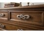 Maniglietta Mobile Interasse 96 mm.116x21h Argento Vecchio Graffiato   Giusti - immagine 5