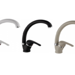 MISCELATORE LAVELLO MONOFORO modello MONOCOMANDO CANNA TONDA  prodotto da GOPLAST