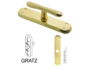 Cremonese Goccia Placca CR03 mm.188x38  Varie Finiture