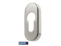 Bocchetta Ovale  Foro Yale per Cilindro Europeo d.60x30x10h varie finiture  Comit - immagine 3
