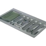 Vassoio Portaposate ABS Larghezza mm.900x490 Cassetto mm.1000 Grigio   Inoxa