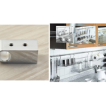 Portatubo per Tubo Tondo mm.16 Cromato  Manart