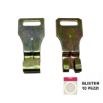 Gancio per Tapparelle Intermedio Fisso mm.42 Tropicalizzato in Blister da pz.10
