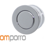 Ditale di Trascinamento per Porta Scorrevole d.29 Foro mm.25 magnetico Cromo Lucido | OMP Porro fine serie