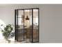 Sistema Porta a Libro o Soffietto per 2/3 Ante Portata Massima 140kg con Binario varie lunghezze  Sliding - immagine 6