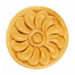 ROSETTA ROTONDA LEGNO FAGGIO W190xH190xD13-W130xH130xD9  W100xH100xD8 -W70xH70xD7 prodotta da PRU