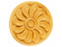 ROSETTA ROTONDA LEGNO FAGGIO W190xH190xD13-W130xH130xD9  W100xH100xD8 -W70xH70xD7 prodotta da PRU - immagine 2