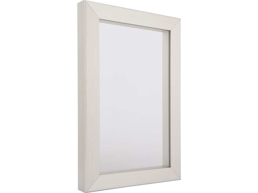telaio_alluminio_per_anta_vetro_profilo_stretto_mm20,6x19_effetto_inox.jpg Telaio Alluminio per Anta Vetro mm.4-5 Modello Profilo Stretto mm.20,6x19 su Misura Anodizzato Effetto Inox - immagine 1