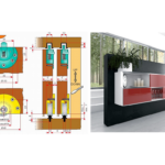 Scorribase Standard Anta Completa Portata kg.40 Regolabile | Terno Scorrevoli