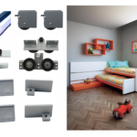 Sistema Completo per Letto Scorrevole Portata 160kg |  Terno Scorrevoli