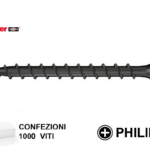 Vite Cartongesso TSP Croce PH2 FSN - TPD VN Nero pz.1000 mm.3,5x25 | Fischer