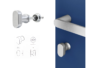 Nottolino WC Q6 Pure-Wind Collezione Nuda Senza Rosetta mm.40x20x33h varie finiture | Verum Italy - immagine 4