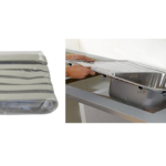 Stucco Pasta per Lavello Cucina-Mastice Sigillante Universale a Fasce Gommate Grigio cm.100 x 6 Fasce