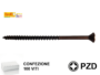 VITE TRUCIOLARE TSP IMPRONTA CROCE PZ2 BRONZATA mm.5,0x VARIE LUNGHEZZE | TECFI - immagine 2