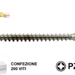 VITE TRUCIOLARE TSP IMPRONTA CROCE PZ2 INOX A2 (AISI 304)  mm.5,0x VARIE LUNGHEZZE | TECFI
