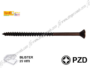 VITE TRUCIOLARE TSP IMPRONTA CROCE PZ3 BRONZATA IN BLISTER mm.6,0 VARIE LUNGHEZZE  | TECFI - immagine 2