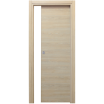 Porta Scorrevole Microtec Rovere Sbiancato 2100hx600mm per misura Luce mm.700 | Effebiquattro