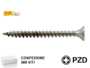 VITE TRUCIOLARE TSP IMPRONTA CROCE PZ2 BRONZATA mm.4,5x VARIE LUNGHEZZE | TECFI - immagine 4