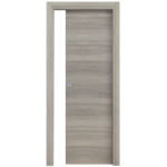 Porta Scorrevole modello Microtec Rovere Grigio h2100 Varie Larghezze  | Effebiquattro