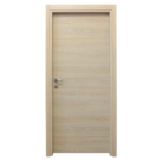 Porta Battente modello Microtec Microlaminato Rovere Sbiancato 2100h Varie Larghezze  |  Effebiquattro
