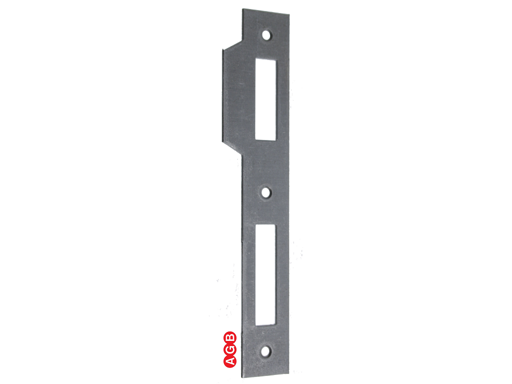 agbb005700501cc.png Incontro Serratura Patent Piccola Bordo Quadro Con Aletta Frontale mm.20x138 varie finiture | AGB - immagine 1