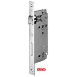Serratura Patent Grande Bordo Quadro Frontale 22x238 mm.Interasse 90 Entrata 50 NIK-Nichelato | AGB