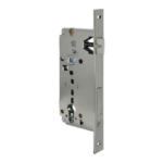 Serratura Infilare Bordo Quadro Foro Yale per Cilindro Europeo Scrocco+Catenaccio Frontale 22x238 mm. Varie Entrata NIK-Nichelato | AGB