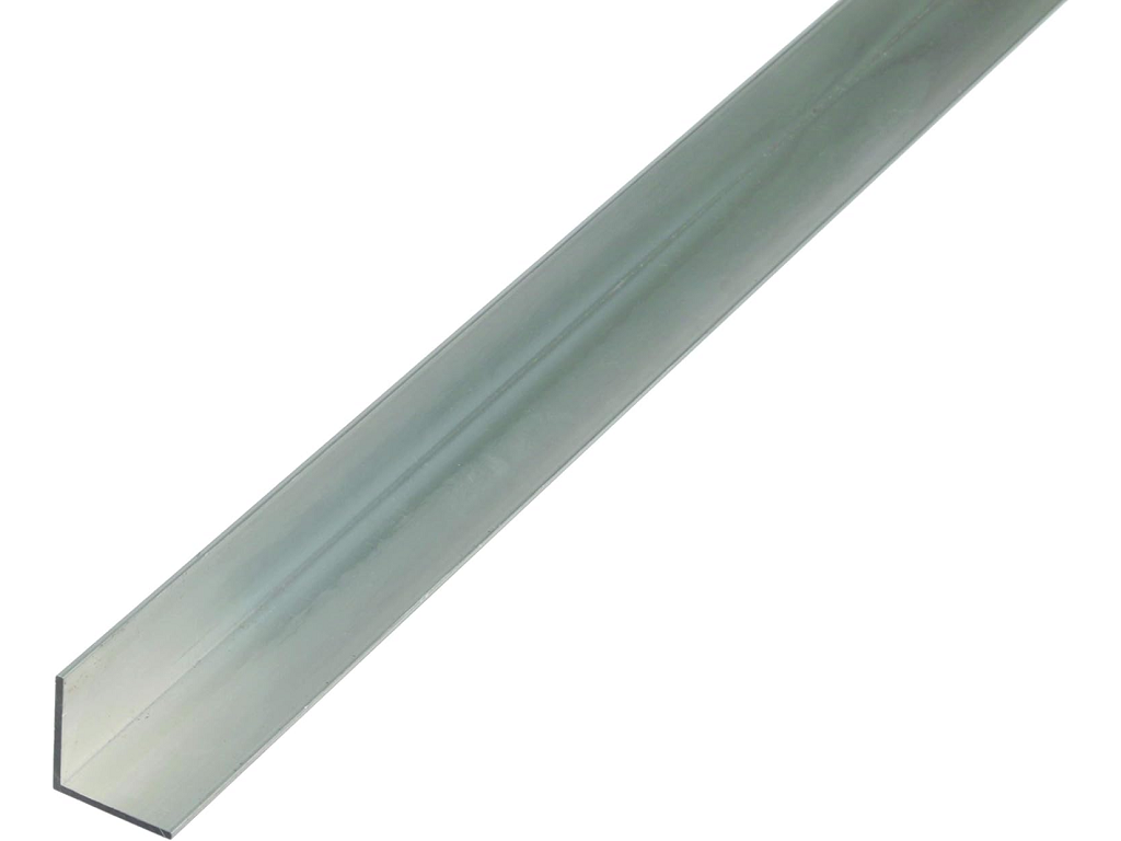 alg-angolare.png Profilo Angolare cm.200 Alluminio Anodizzato Argento Opaco Varie Misure | AL.GO - immagine 1