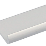 Profilo Unghietta cm.300 Alluminio Anodizzato Argento Opaco mm.25x7x3 | AL.GO