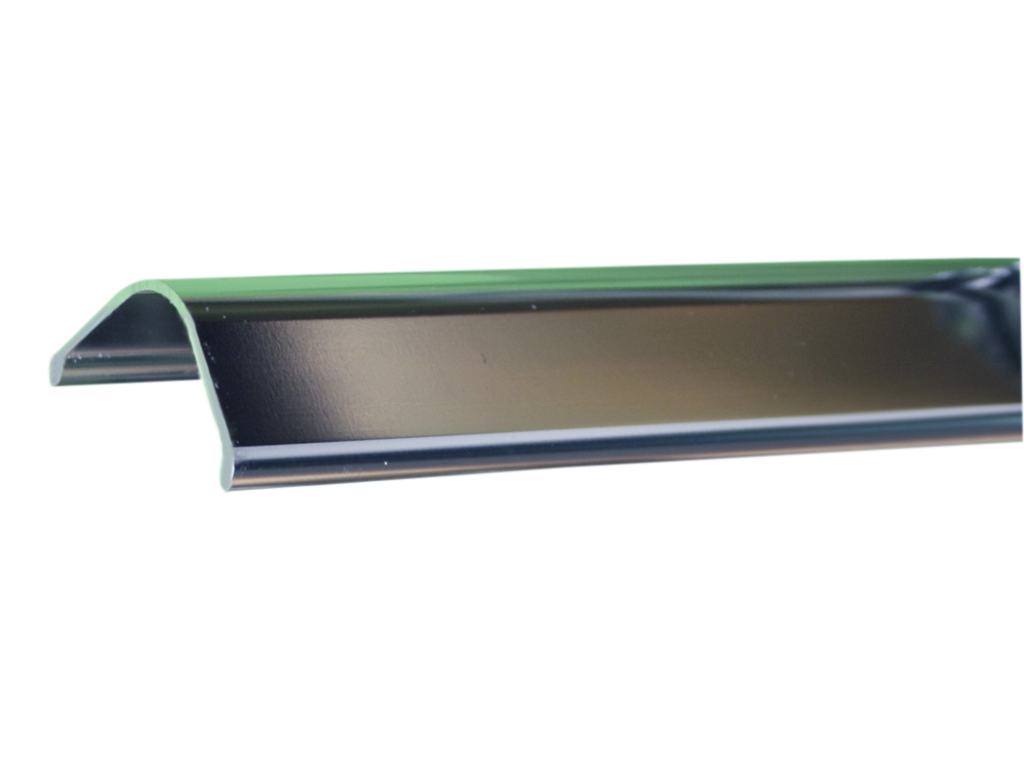 algcr4504c.png Profilo Paraspigolo Angolare Bombato cm.260 Alluminio Finitura Cromo Lucido Varie Misure | AL.GO - immagine 1
