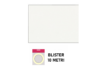 Bordo laminato senza colla spessore 0,40 in blister da mt.10 Bianco opaco varie altezze | Laminbord - immagine 2