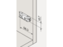 Piastra Clip Cerniera Montaggio diritta con Eccentrico Nero Onice mm.00H | Blum - immagine 3